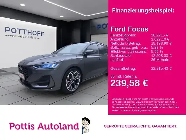 Gebraucht Ford Focus ST-Line X 120 PS (88 kW) 2024 Limousine