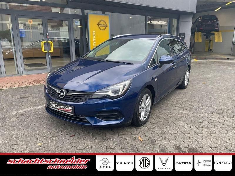 Blau Gebraucht 2020 Opel Astra Elegance Kombi | 14.490 € (Fairer Preis) - Bild 1/4