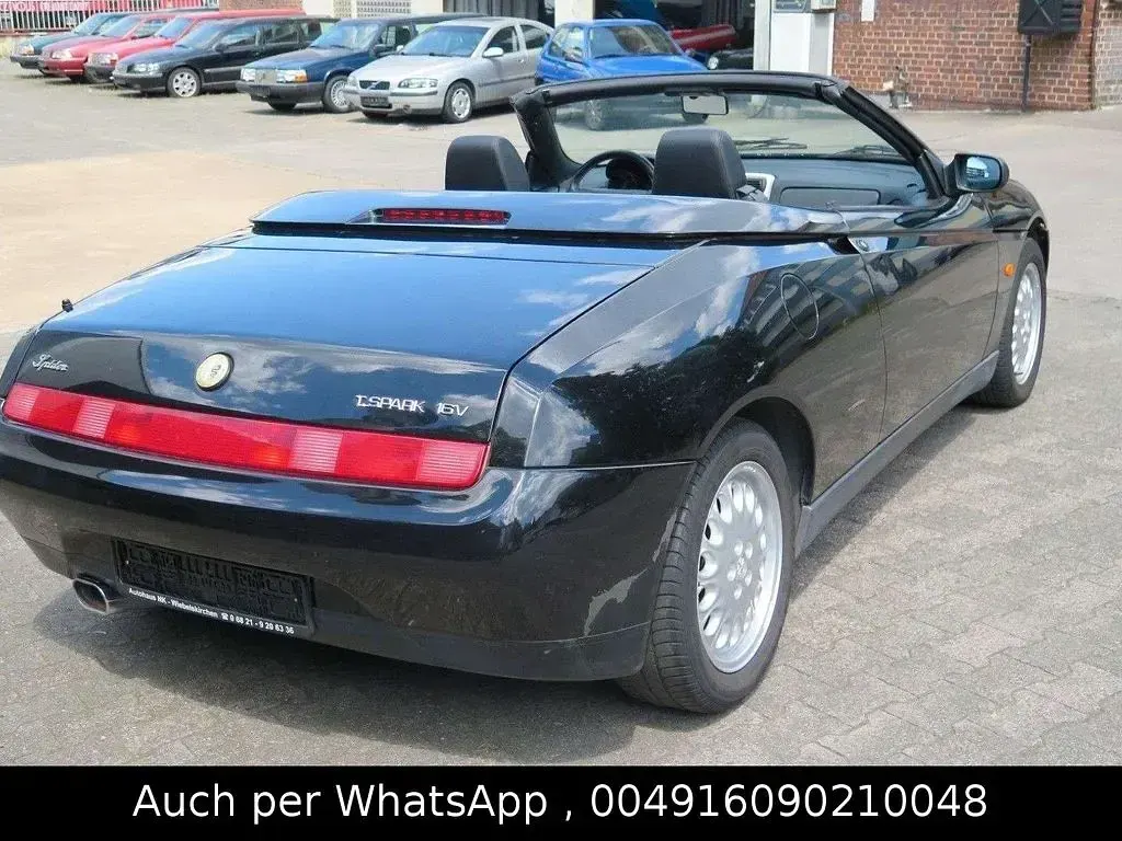 Gebraucht Alfa Romeo Spider 150 PS (110 kW) 1999 Schwarz Cabrio