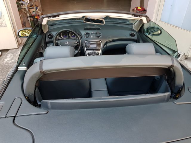 Gebraucht Mercedes SL350 245 PS (180 kW) 2003 Grau metallic Cabrio