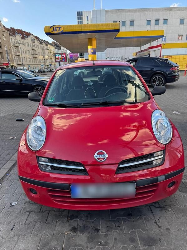 Gebraucht Nissan Micra 2005 Rot Kleinwagen