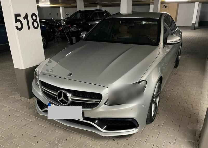 Silber Gebraucht 2017 Mercedes C63S AMG AMG Limousine | 48.800 € (Superpreis) - Bild 1/4