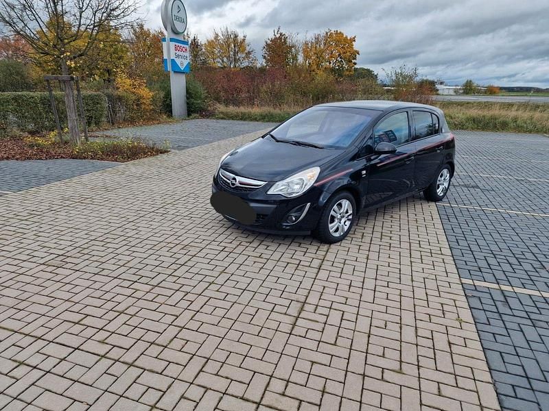 Schwarz Gebraucht 2011 Opel Corsa Kleinwagen | 4.100 € (Fairer Preis) - Bild 1/4
