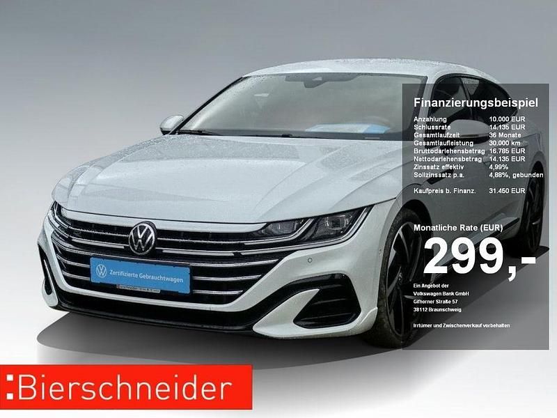Gebraucht VW Arteon R 280 PS (205 kW) 2021 Weiß Limousine