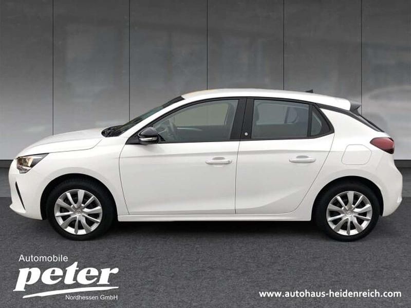 Gebraucht Opel Corsa-e Edition 100 kW (136 PS) 2022 Jade weiss/arktis weiss Kleinwagen
