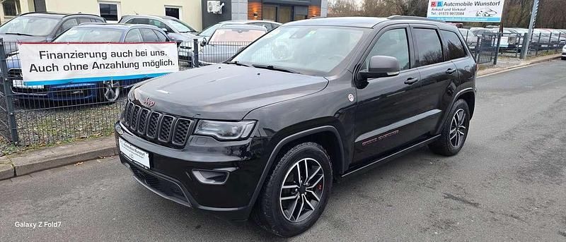 Diamond black Gebraucht 2020 Jeep Grand Cherokee Trailhawk SUV | 20.990 € (Guter Preis) - Bild 1/4