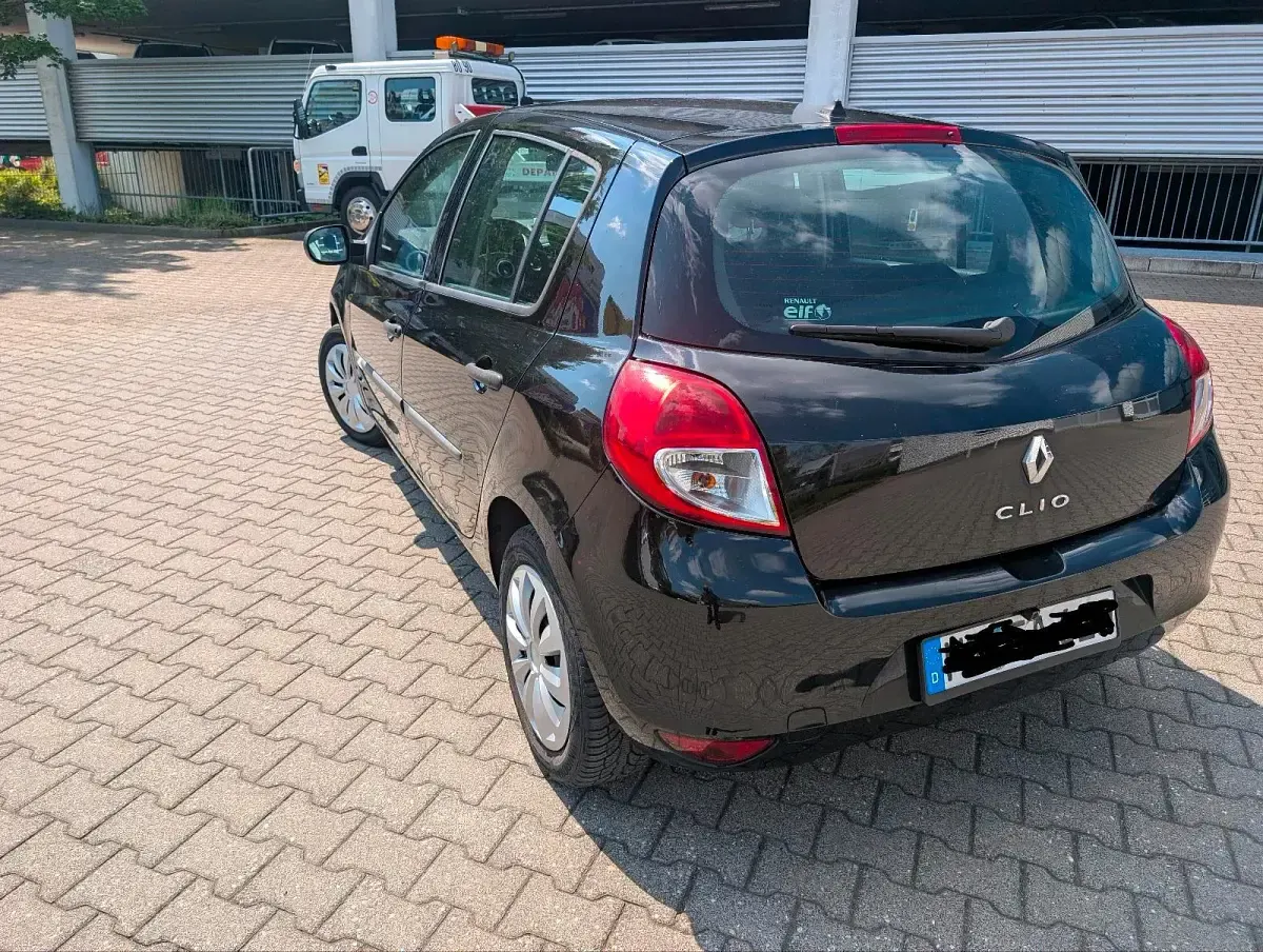 Gebraucht Renault Clio III 2012 Schwarz Kleinwagen