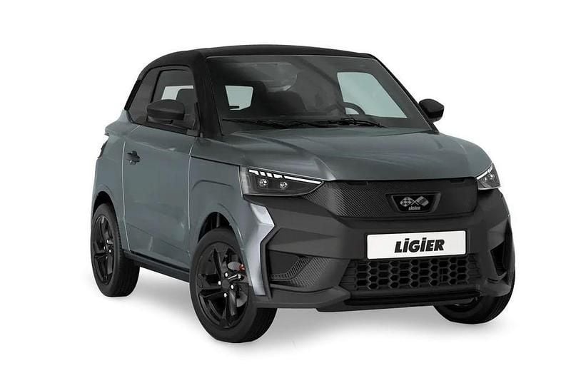 Ny Ligier JS50 2025 Grå Halvkombi