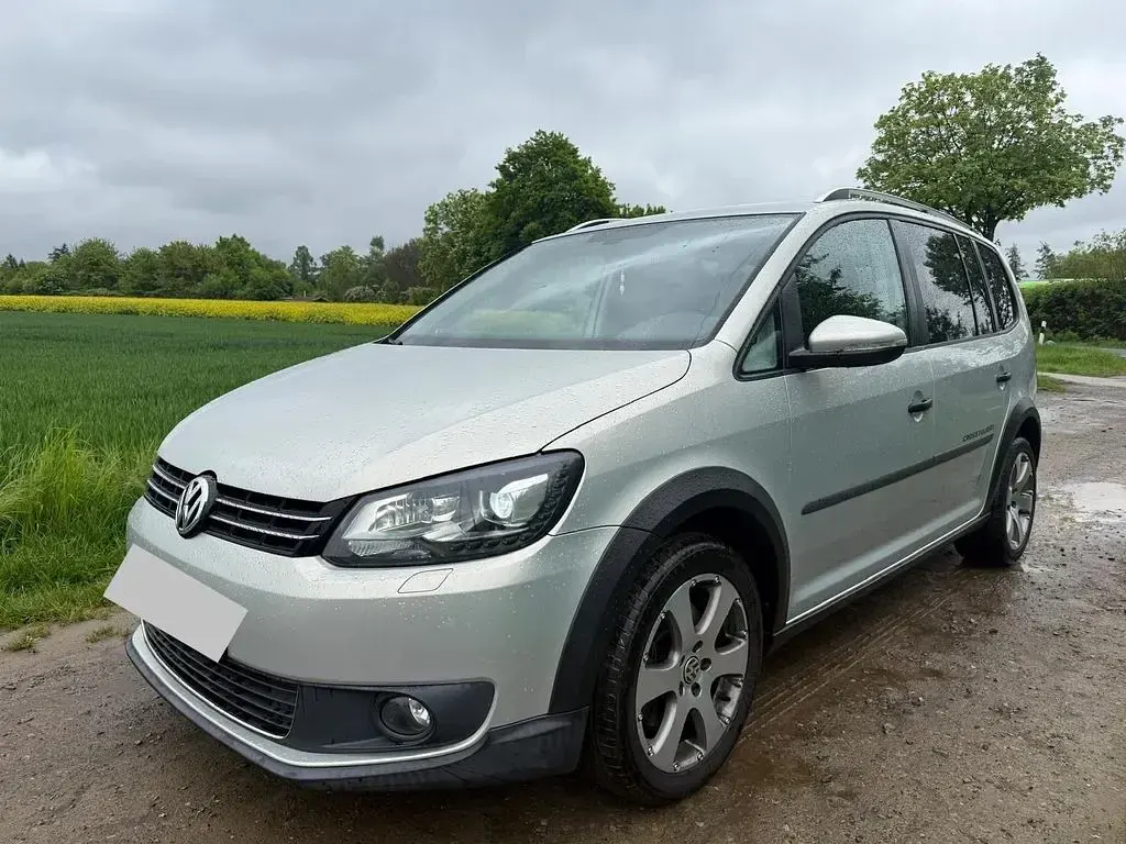 Gebraucht VW Touran Cross Highline 140 PS (102 kW) 2013 Grau Van / Kleinbus