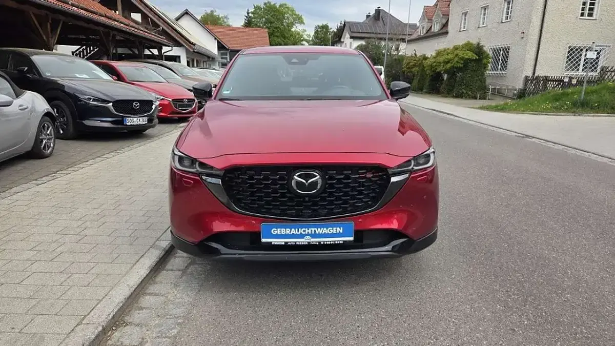 Gebraucht Mazda CX-5 184 PS (135 kW) 2022 Soul red crystal SUV