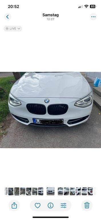 Gebraucht BMW 120 Performance 177 PS (130 kW) 2012 Schwarz Kleinwagen