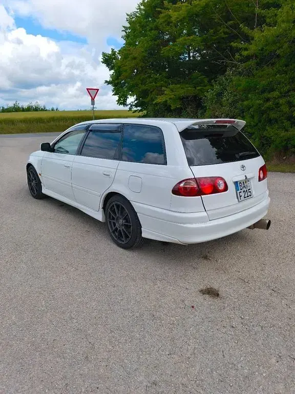 Gebraucht Toyota Caldina GT 260 PS (191 kW) 1997 Weiß Kombi