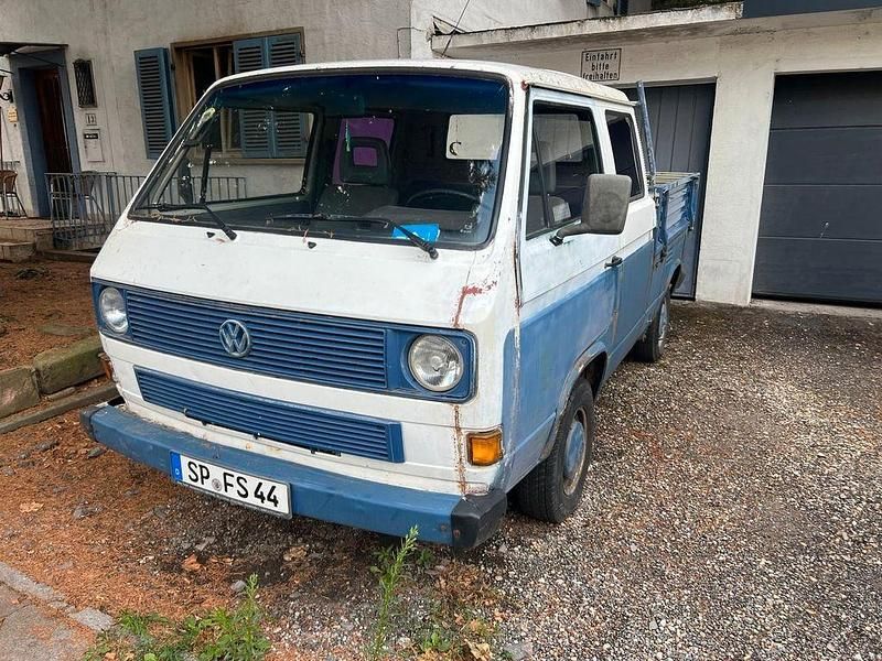 Blau Gebraucht 1989 VW T3 Van | 2.500 € - Bild 1/4