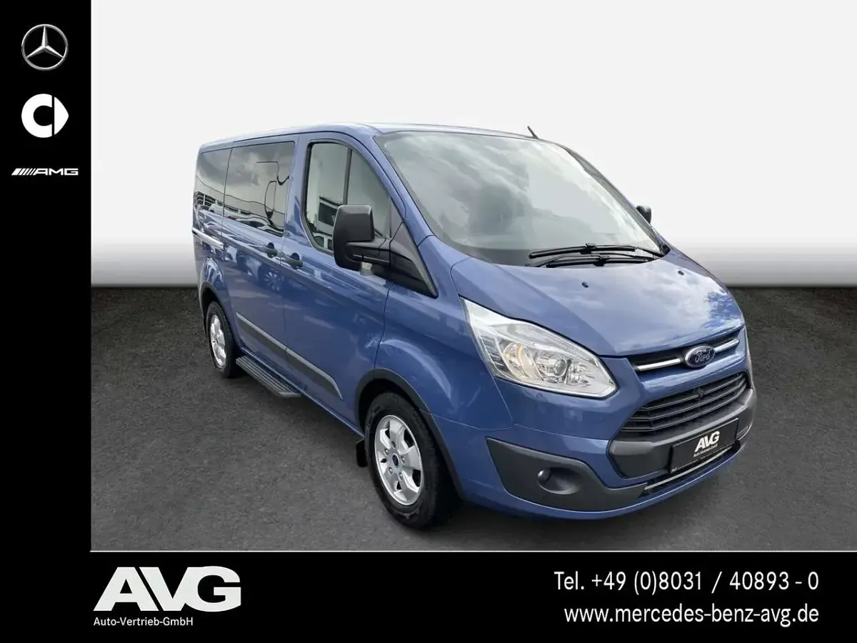 Gebraucht Ford Transit Tourneo 170 PS (125 kW) 2017 Stratosphere blau Van / Kleinbus