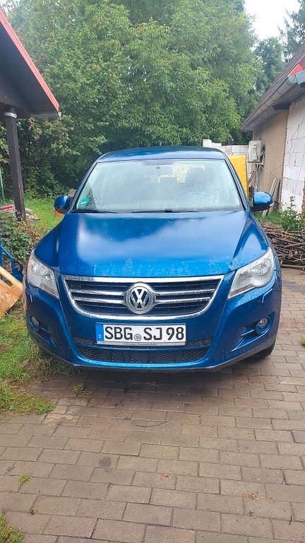 Blau Gebraucht 2009 VW Tiguan Trendline SUV | 7.000 € (Superpreis) - Bild 1/4