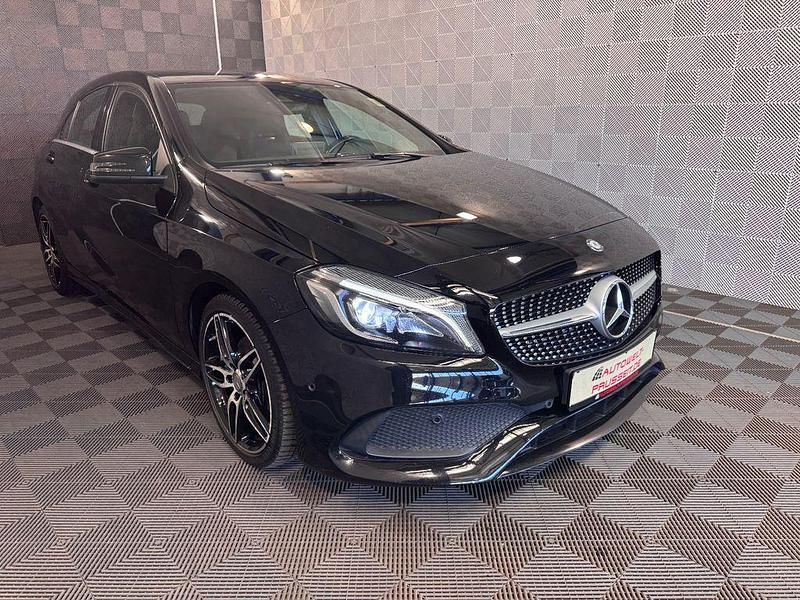 Schwarz Gebraucht 2015 Mercedes A180 AMG line Limousine | 16.880 € (Etwas zu teuer) - Bild 1/4