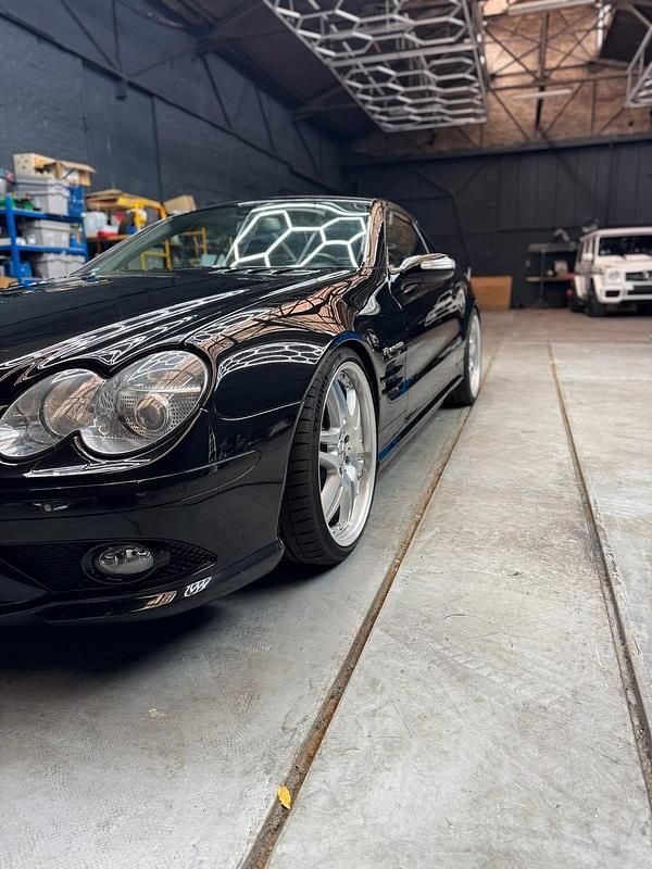 Schwarz Gebraucht 2006 Mercedes SL55 AMG AMG Cabrio | 41.000 € (Guter Preis) - Bild 1/4