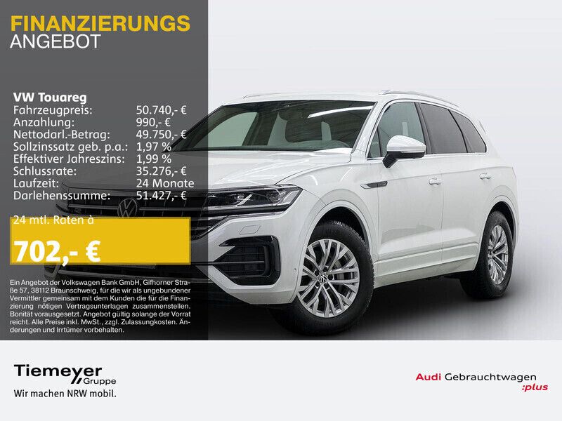 Weiß Gebraucht 2022 VW Touareg R-line SUV | 51.280 € (Guter Preis) - Bild 1/4
