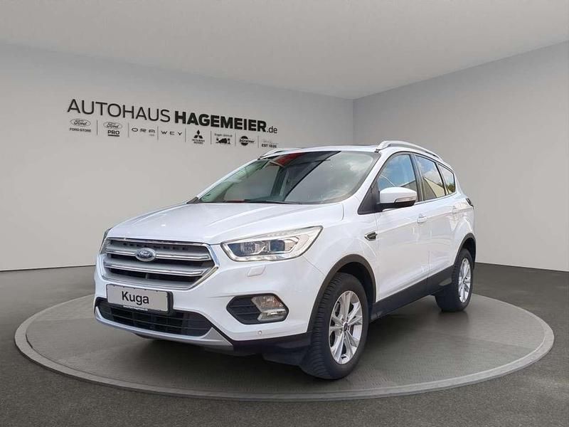 Frost weiß Gebraucht 2019 Ford Kuga Titanium SUV | 15.950 € (Fairer Preis) - Bild 1/4