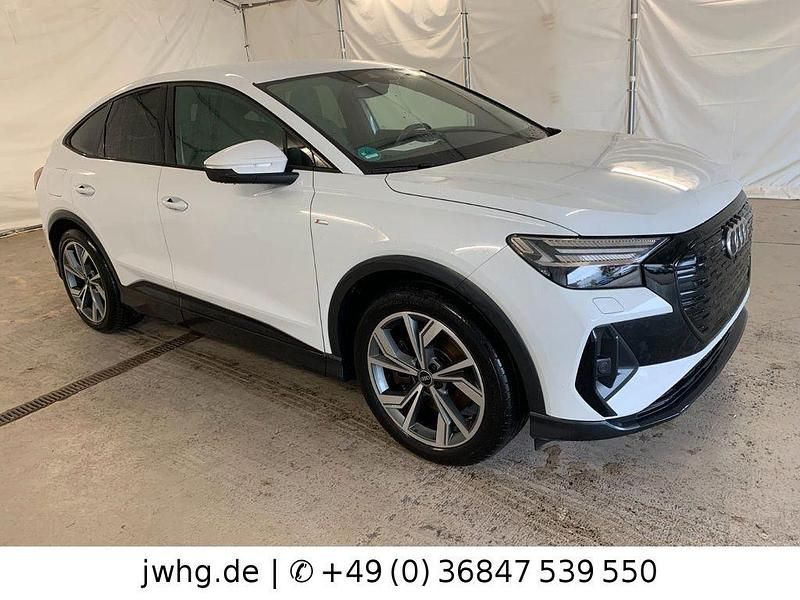 Gebraucht Audi e-tron Sportback S-Line 150 kW (204 PS) 2022 Weiß SUV