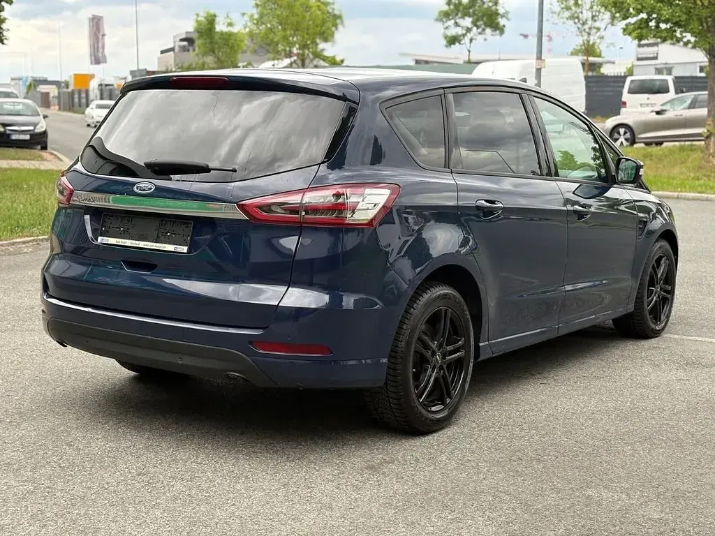 Gebraucht Ford S-MAX Business Edition 150 PS (110 kW) 2018 Blau Van / Kleinbus
