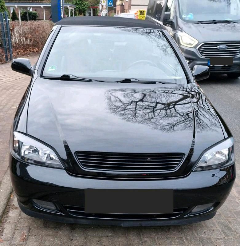 Schwarz Gebraucht 2003 Opel Astra Cabriolet Cabrio | 1.950 € (Fairer Preis) - Bild 1/4