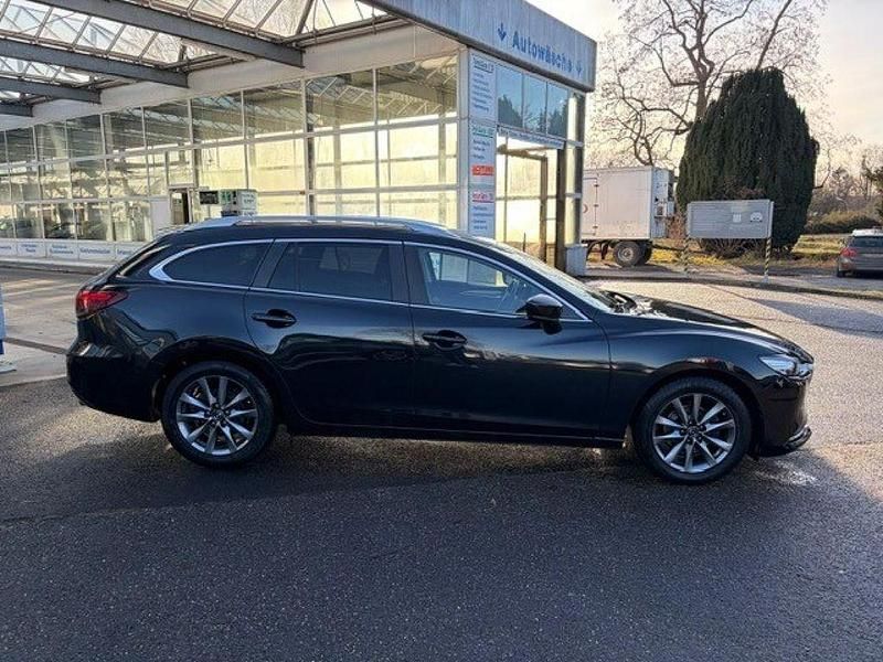 Gebraucht Mazda 6 Exclusive-Line 145 PS (106 kW) 2019 Jet black (metallic) Kombi
