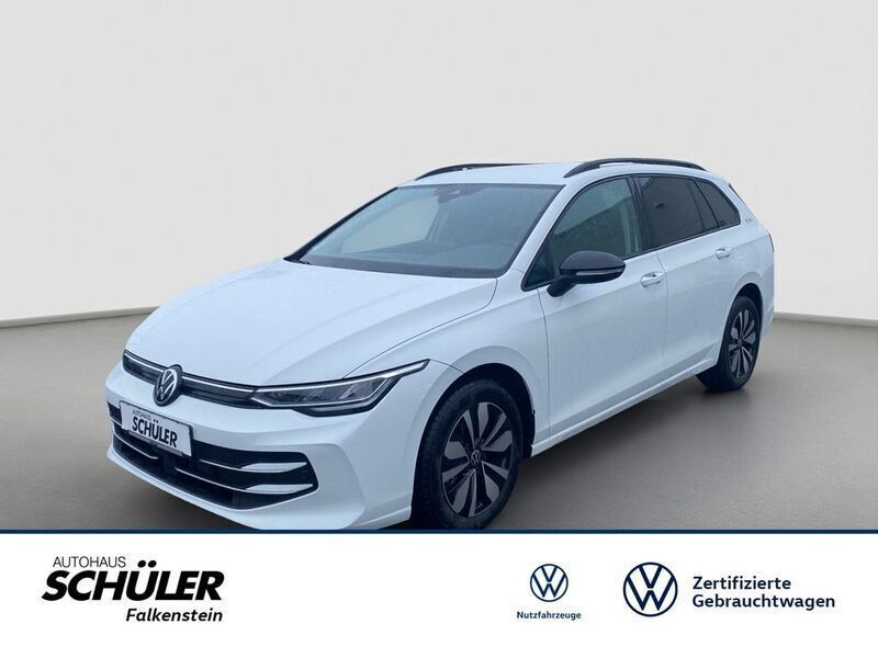 Weiß (pure white uni) Gebraucht 2024 VW Golf VIII Goal Kombi | 26.795 € (Superpreis) - Bild 1/4