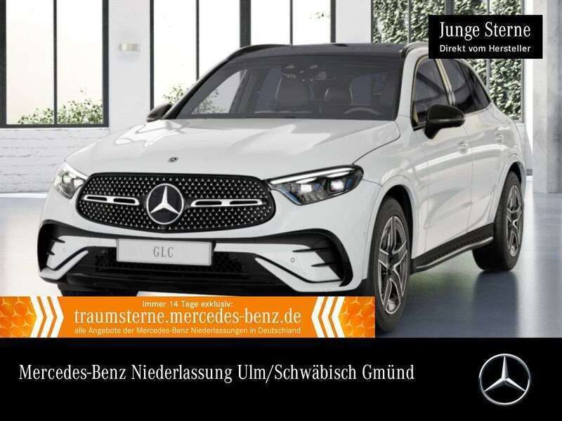 Polarweiß Gebraucht 2023 Mercedes GLC300e AMG SUV | 56.890 € (Fairer Preis) - Bild 1/3