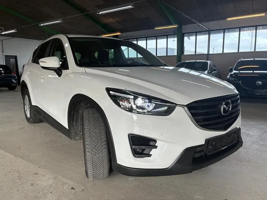 Gebraucht Mazda CX-5 150 PS (110 kW) 2015 Weiß SUV