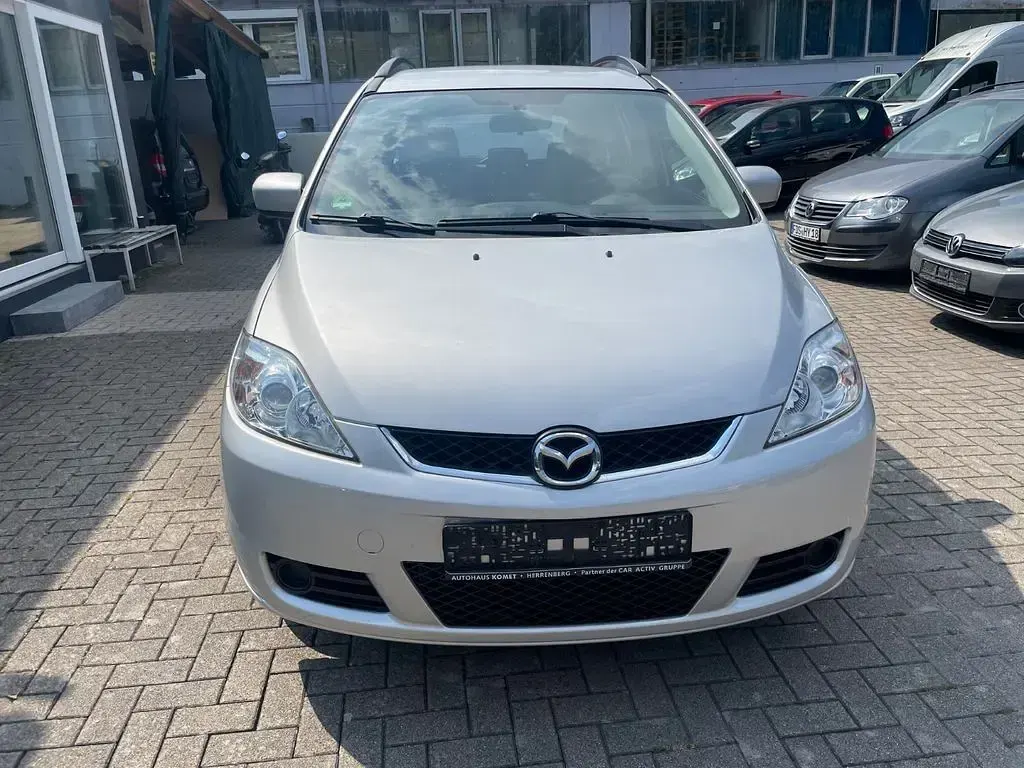 Gebraucht Mazda 5 Exclusive 116 PS (85 kW) 2006 Silber Van / Kleinbus