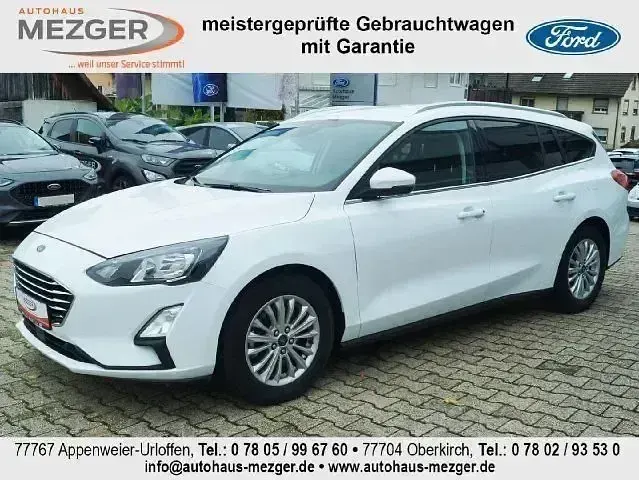 Gebraucht Ford Focus Titanium 150 PS (110 kW) 2020 Frostweiß Kombi