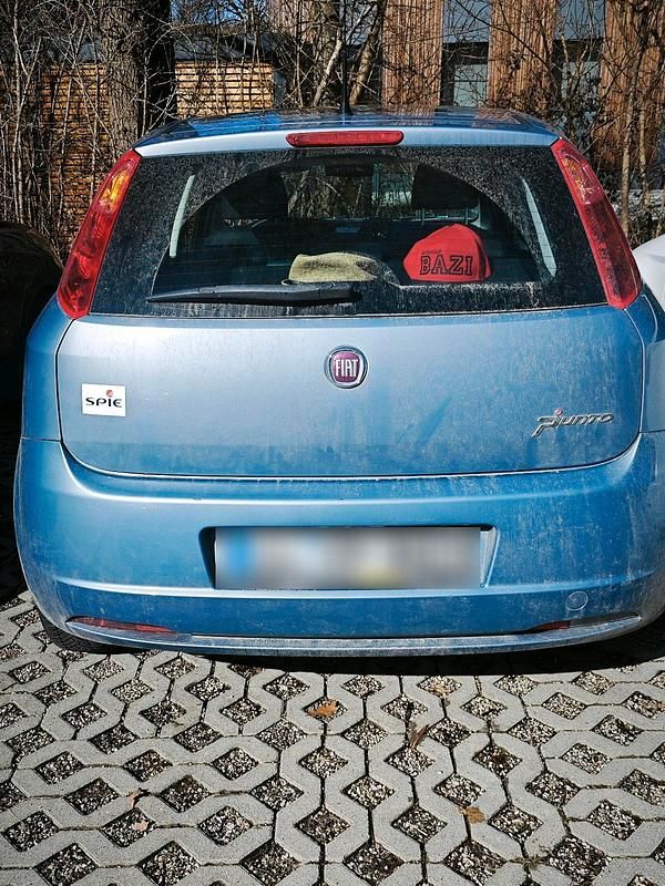 Gebraucht Fiat Punto 2009 Blau Kleinwagen
