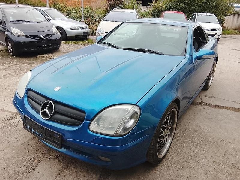 Blau Gebraucht 2001 Mercedes SLK320 Cabrio | 3.500 € (Superpreis) - Bild 1/4