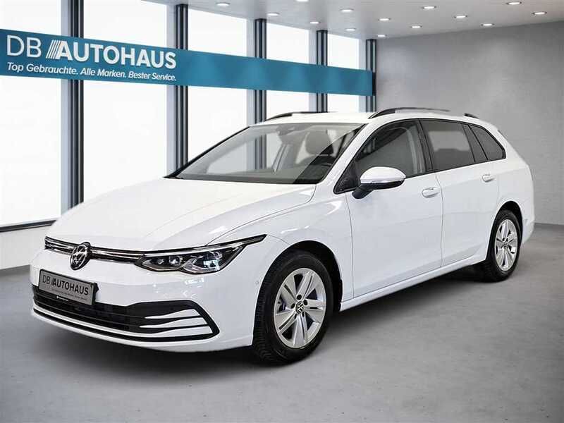 Weiß Gebraucht 2022 VW Golf VIII Life Kombi | 21.380 € (Guter Preis) - Bild 1/4