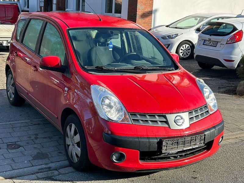 Gebraucht Nissan Note Acenta 88 PS (64 kW) 2007 Rot Kleinwagen