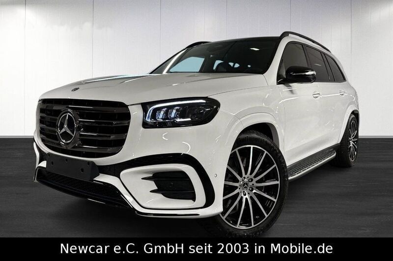 Opalithweiss metalliclack Gebraucht 2024 Mercedes GLS450 AMG line SUV | 113.870 € (Guter Preis) - Bild 1/4