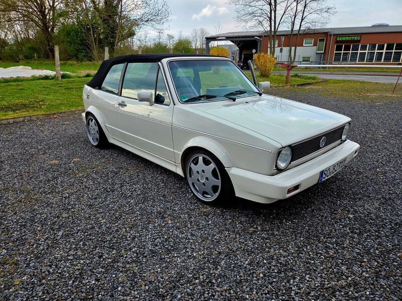 Weiß Gebraucht 1986 VW Golf Cabriolet R Cabrio | 11.999 € - Bild 1/4