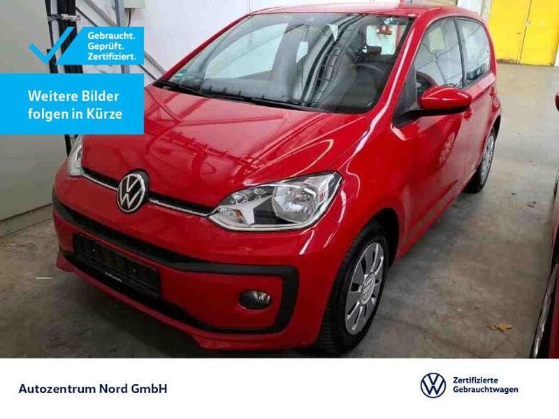 Gebraucht VW up! move up! 65 PS (47 kW) 2021 Tornadorot Kleinwagen