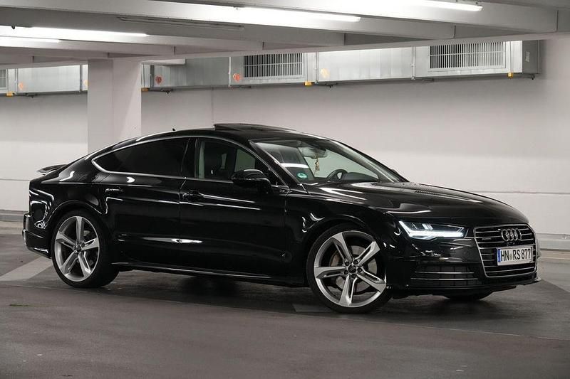 Schwarz Gebraucht 2017 Audi A7 Sportback Kleinwagen | 30.900 € (Fairer Preis) - Bild 1/4