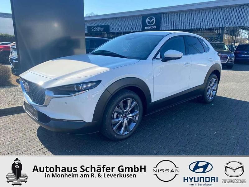 Arctic white Gebraucht 2025 Mazda CX-30 Exclusive SUV | 28.290 € - Bild 1/4