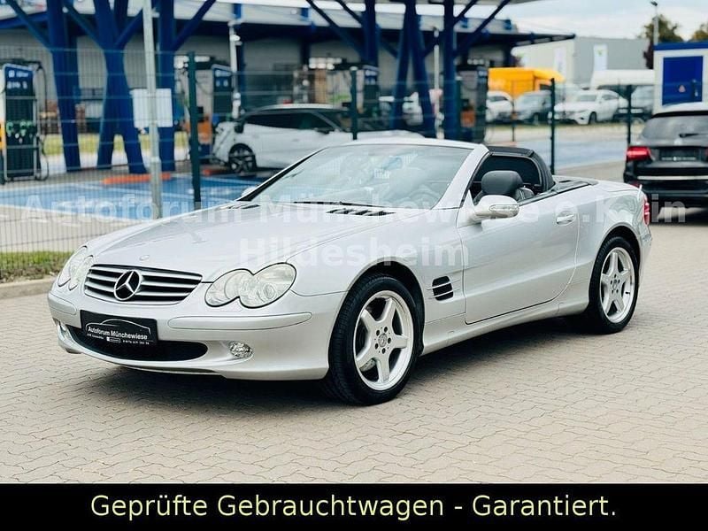 Gebraucht Mercedes SL500 AMG 306 PS (225 kW) 2002 Silber Cabrio