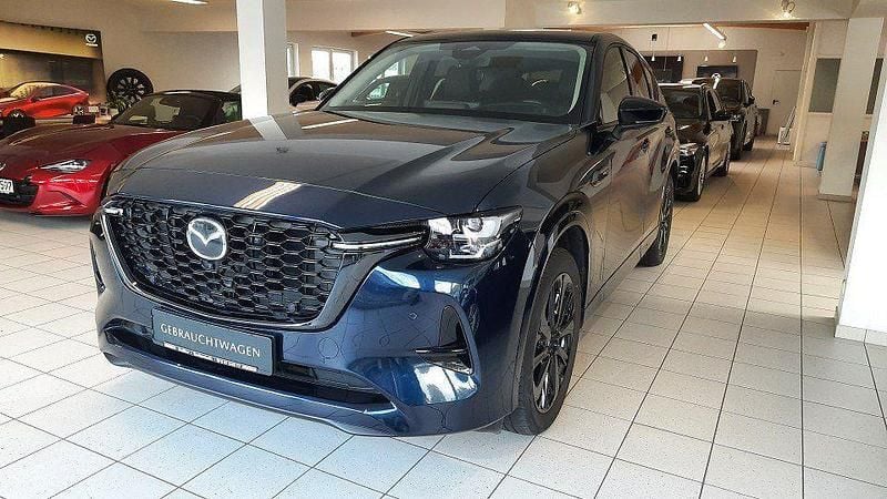 Deep crystal blue Gebraucht 2022 Mazda CX-60 Homura-Line SUV | 37.990 € (Guter Preis) - Bild 1/4