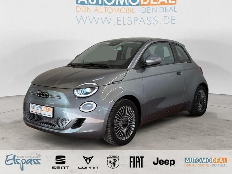 Mineral grau) (grau Gebraucht 2022 Fiat 500e Icon Kleinwagen | 17.989 € (Superpreis) - Bild 1/4