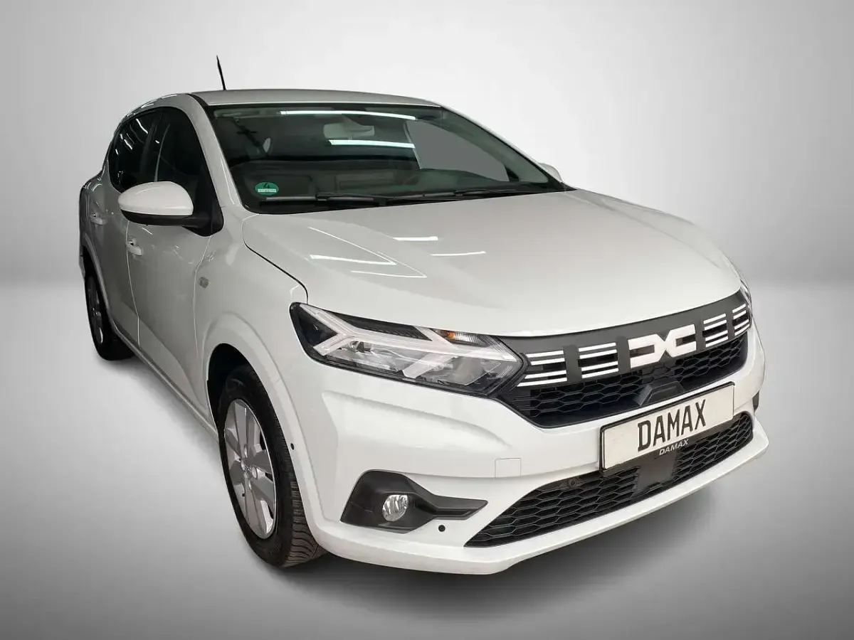 Gebraucht Dacia Sandero Expression 101 PS (74 kW) 2023 Weiß Kleinwagen