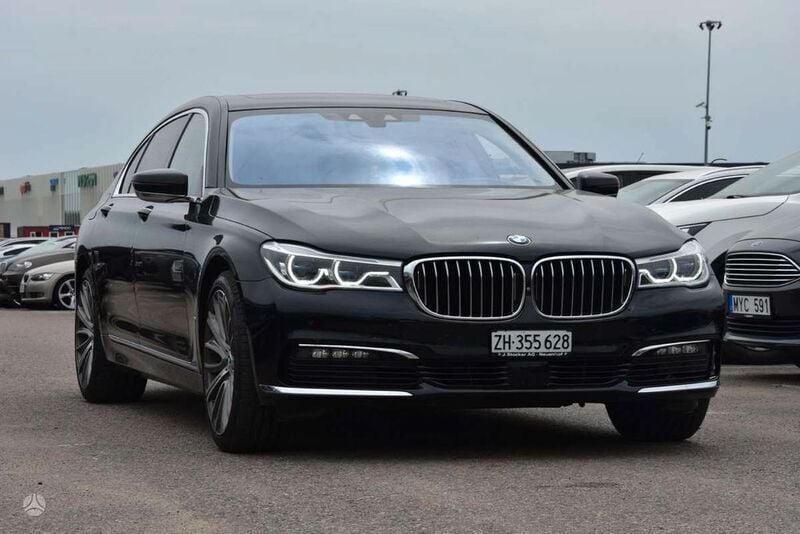 Schwarz Gebraucht 2017 BMW 730L Limousine | 30.500 € (Guter Preis) - Bild 1/4