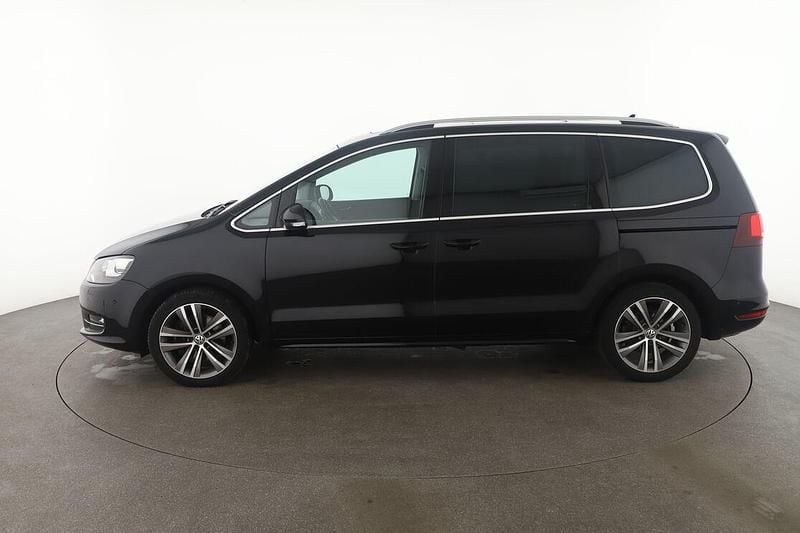 Gebraucht VW Sharan Highline 150 PS (110 kW) 2019 Schwarz Van / Kleinbus