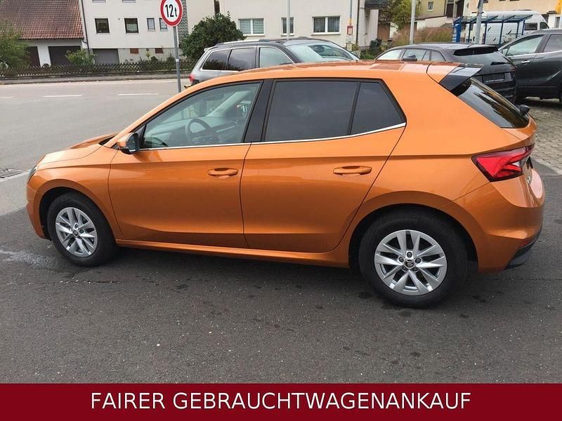 Gebraucht Skoda Fabia Selection 95 PS (69 kW) 2024 Orange Kleinwagen