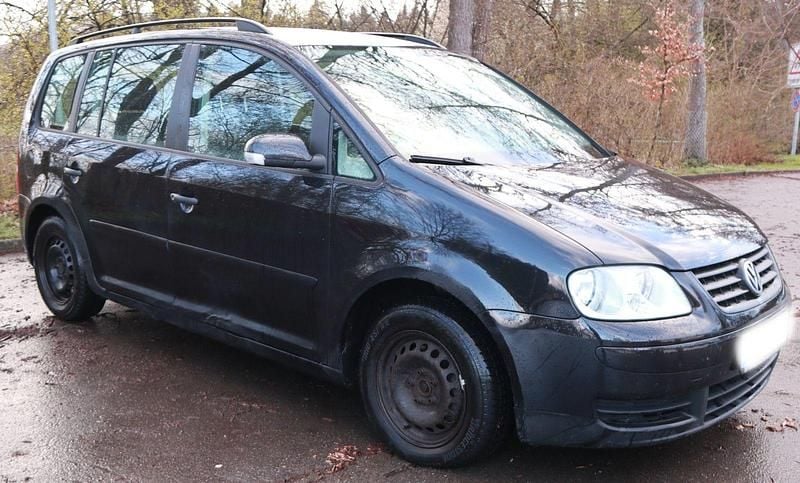 Gebraucht VW Touran 105 PS (77 kW) 2005 Schwarz Van / Kleinbus