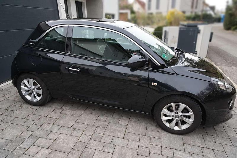 Gebraucht Opel Adam Glam 101 PS (74 kW) 2013 Schwarz Kleinwagen